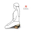 Cojín Yoga Block - almohadilla acolchada para bloque de yoga