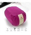 Zafu pequeño - Wagon DESENFUNDABLE - multifuncional, yoga, viaje, niños
