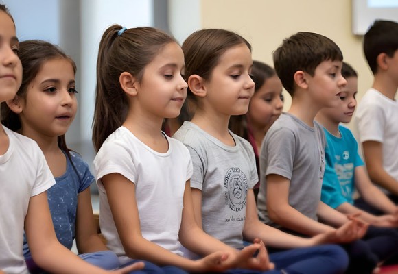La meditación para niñas y niños en las aulas